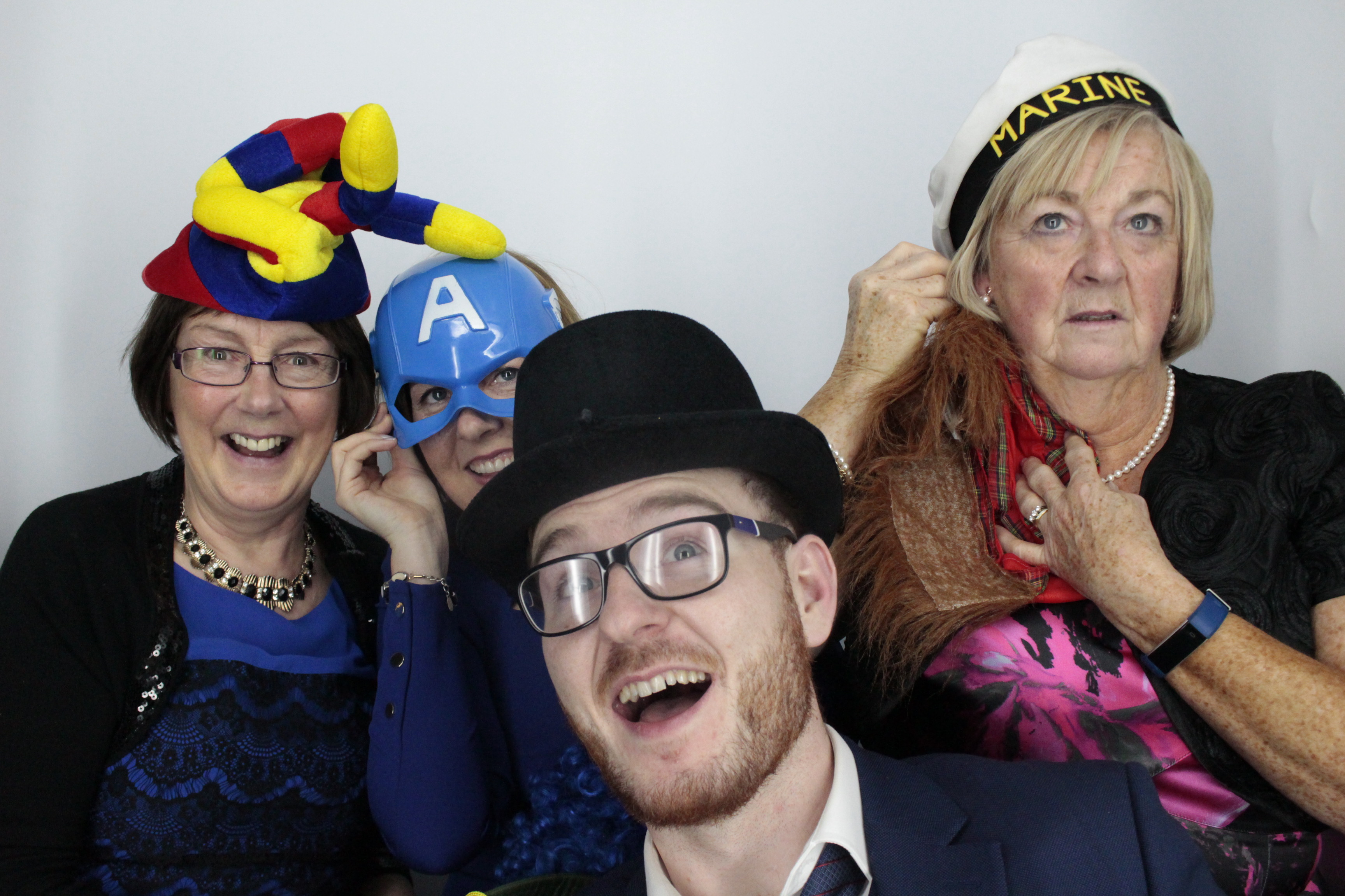 Hannah and Brett's Wedding | View more photos from the event at gallery.myphotoboothexperience.co.uk/u/MyPhotoBoothExperienceLtd/Hannah-and-Bretts-Wedding